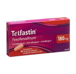 TELFASTIN cpr pell 180 mg 10 pce
