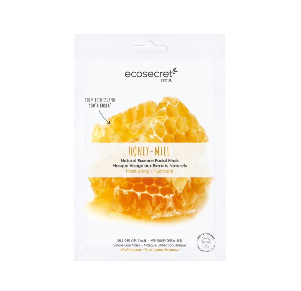 ECOSECRET masque visage hydratant miel 20 ml