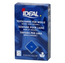 IDEAL laine color pdr no16 bleu franc 30 g