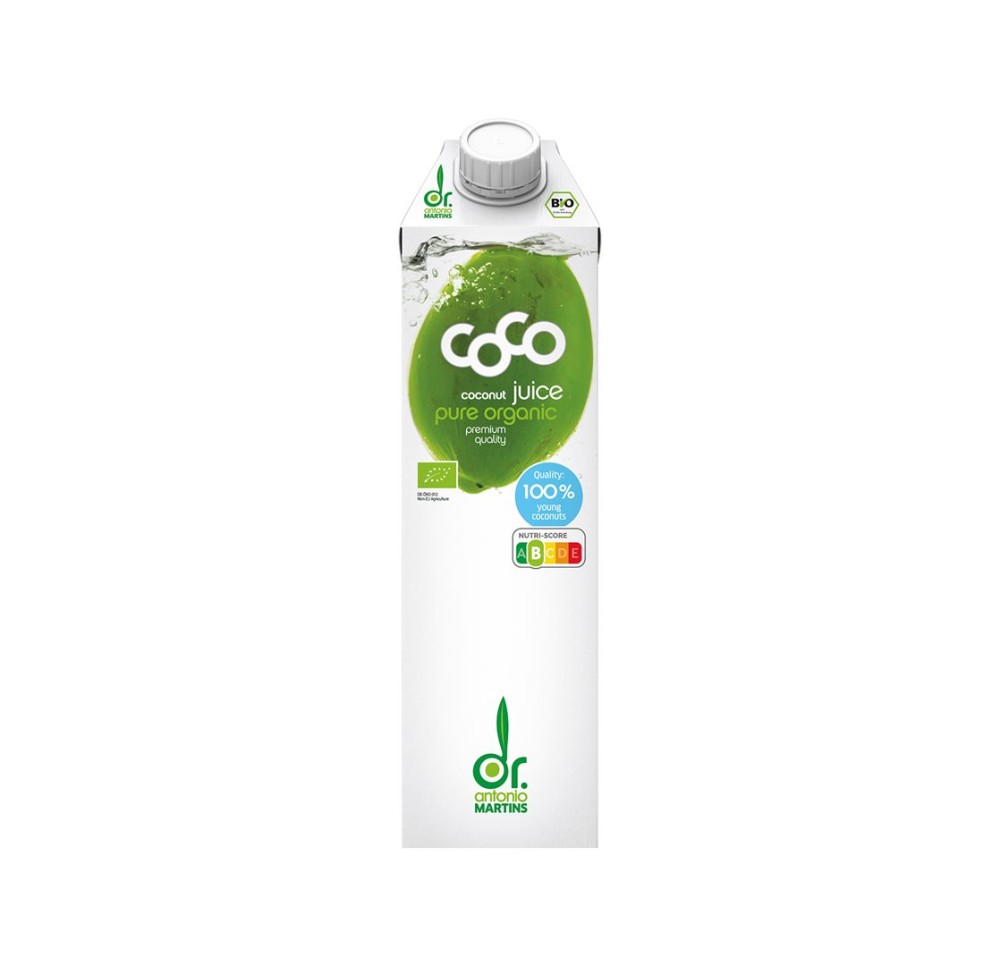 DR MARTINS jus de coco tétra 1 lt