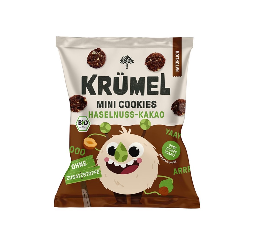 KRÜMEL soft cookies noisette-cacao sach 50 g