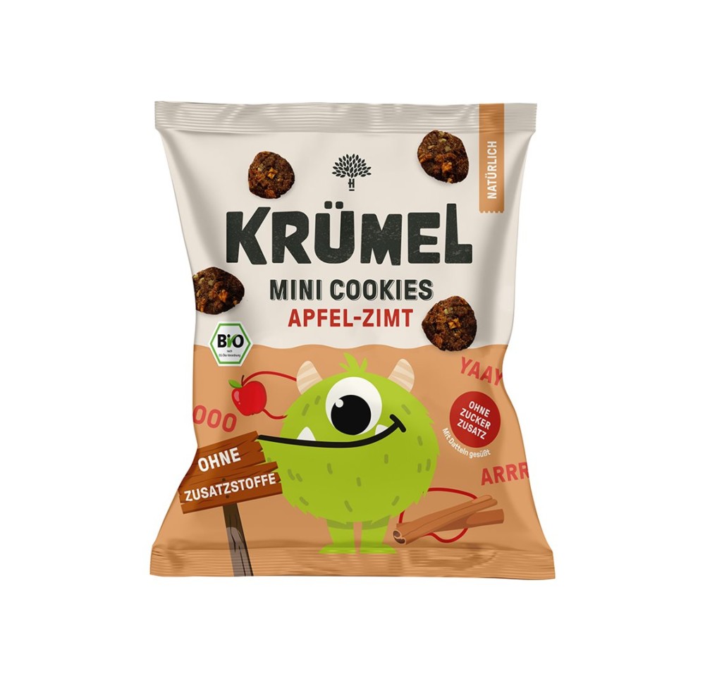 KRÜMEL soft cookies pomme-cannelle sach 50 g