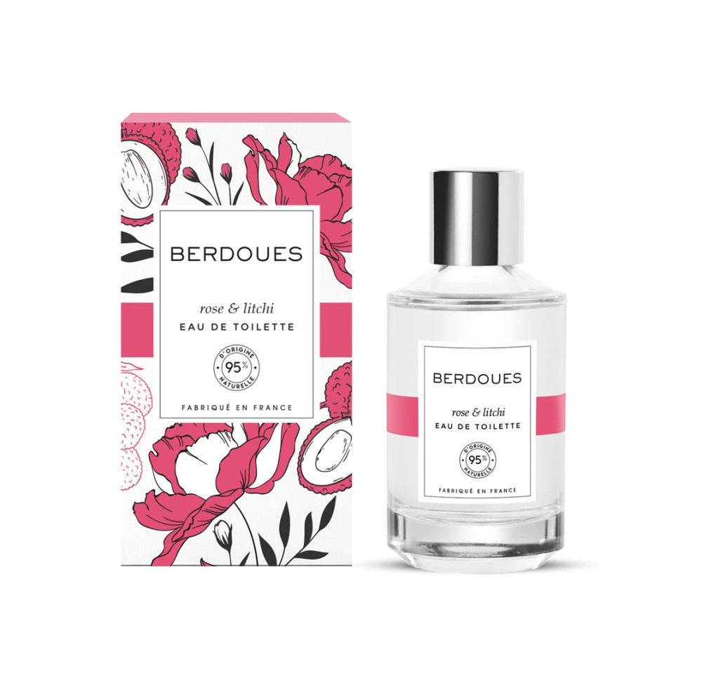BERDOUES Rose & Litchi EDT spr 100 ml