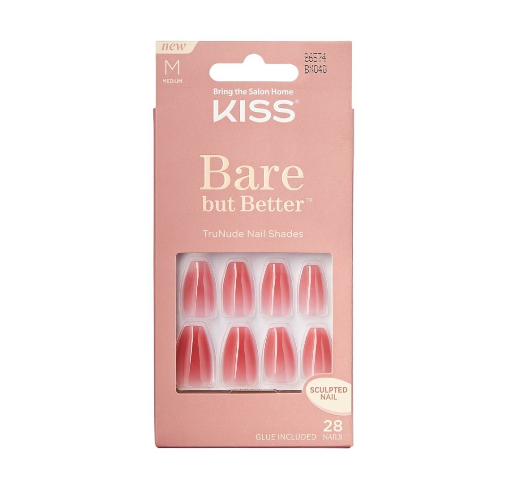 KISS Bare But Better Nails Nude Nude (n)