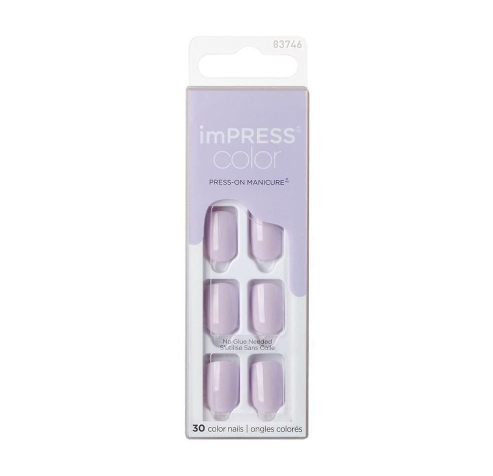 KISS ImPress Color Nail Kit Picture Purplect (n)