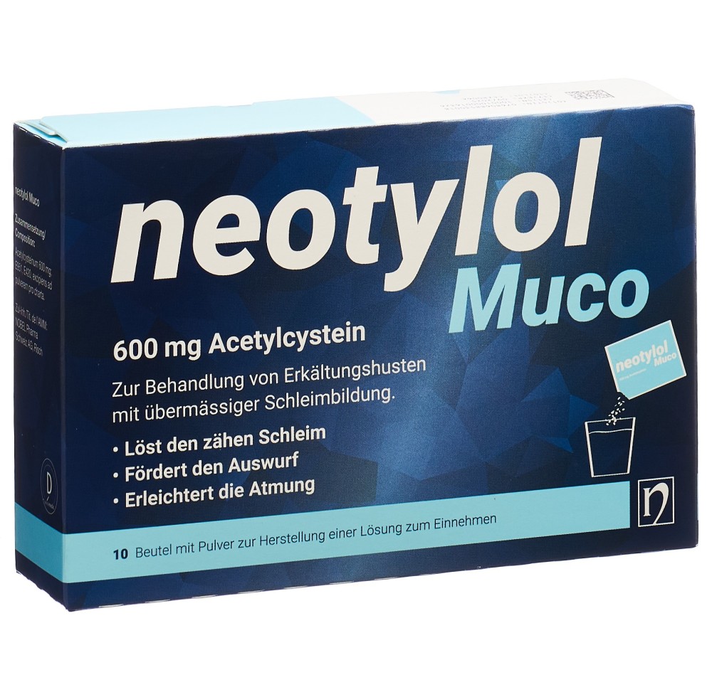 NEOTYLOL Muco pdr sach 10 pce