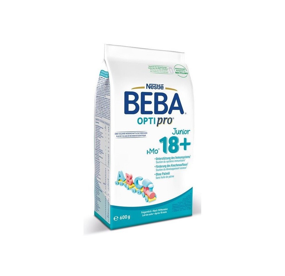 BEBA Optipro Junior 18+ après 18 mois sach 600 g