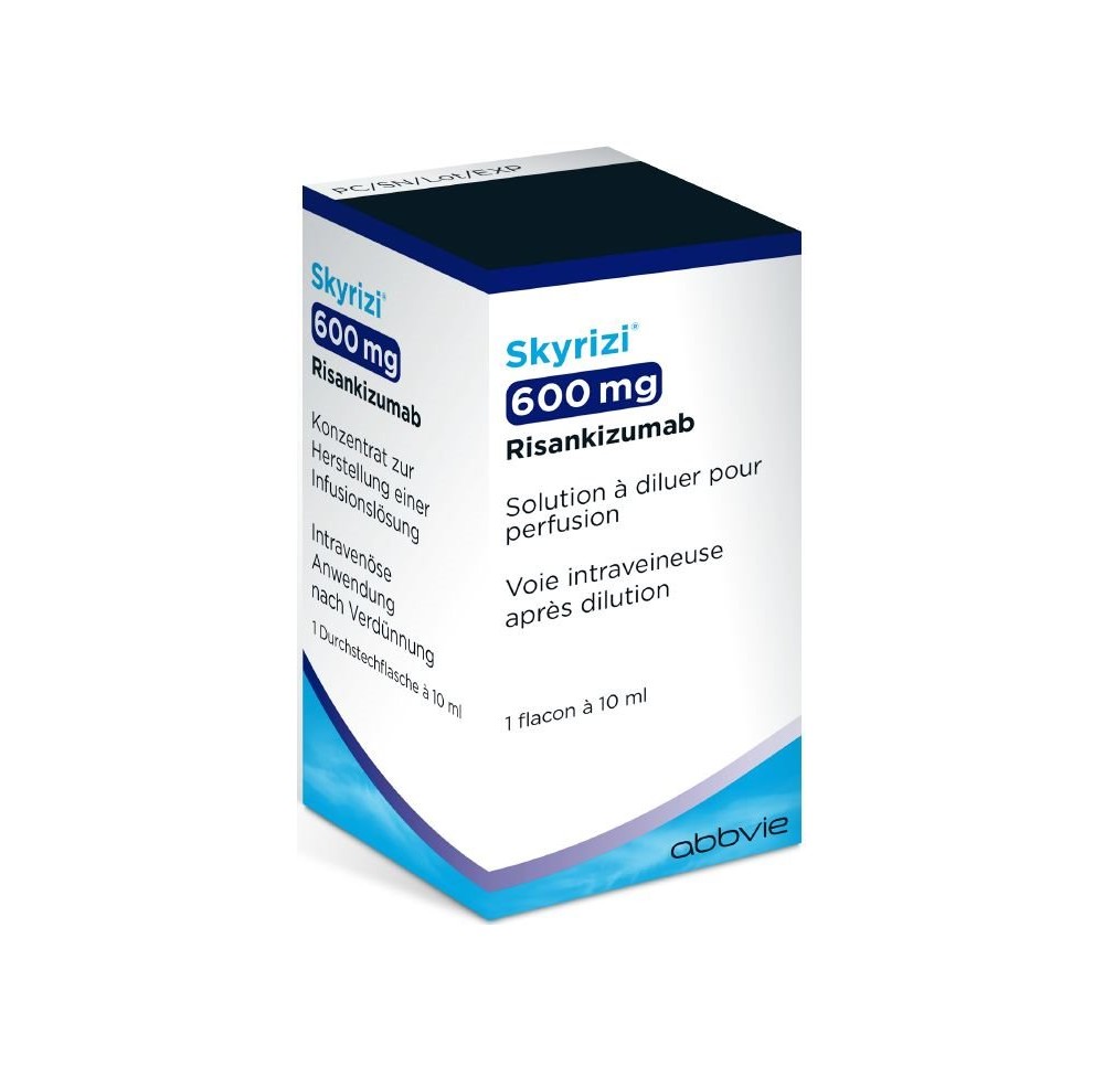 SKYRIZI conc perf 600 mg/10ml flac 10 ml