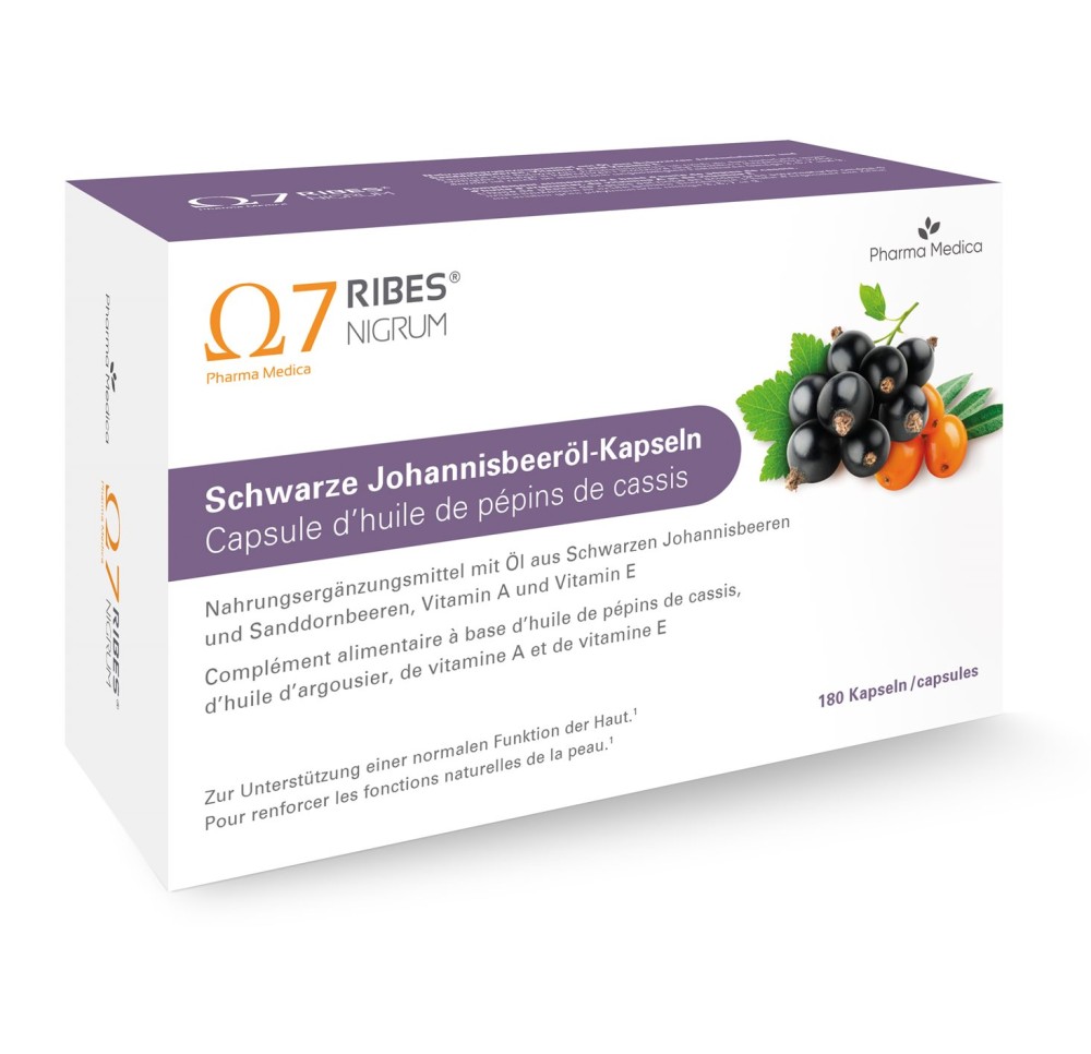 RIBES NIGRUM huile pépins de cassis caps 180 pce