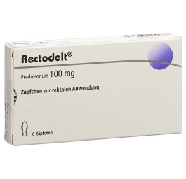 RECTODELT supp 6 pce