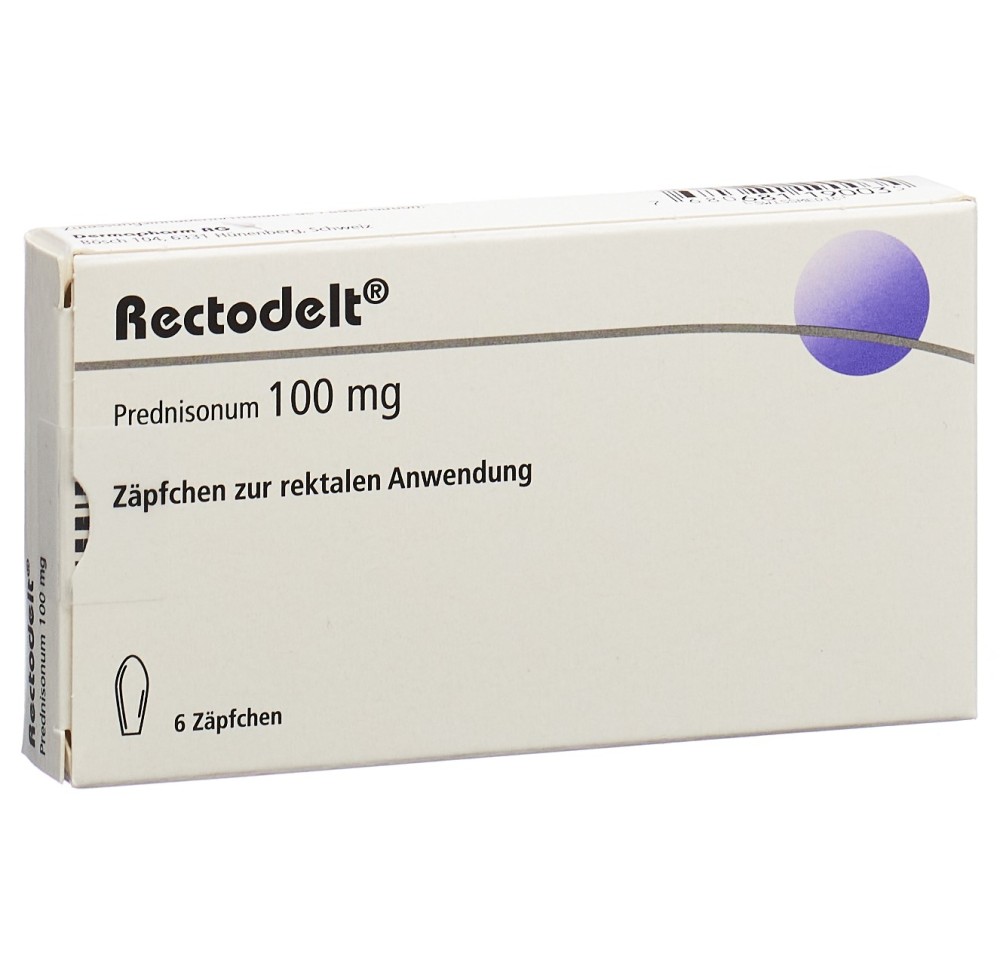 RECTODELT supp 6 pce