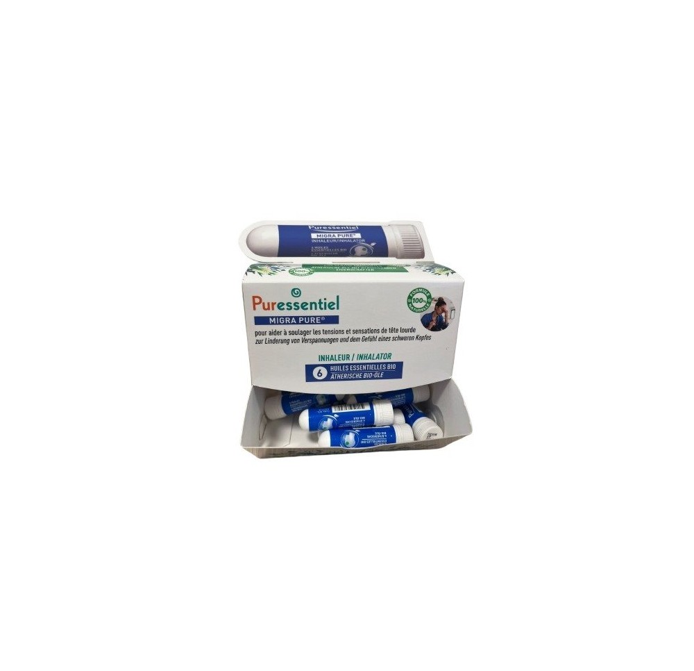 PURESSENTIEL boîte inhaleur Migra Pure 24pce FR/CH