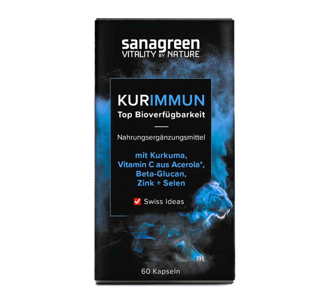 KURIMMUN Sanagreen ext Curcuma micell caps 60 pce