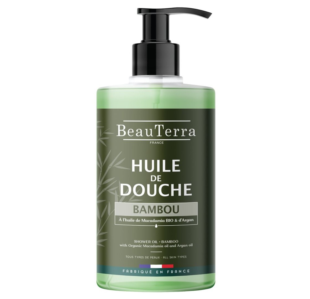 BEAUTERRA huile de douche bamboo fl 750 ml
