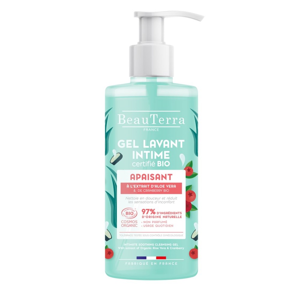 BEAUTERRA gel intime apaisant bio fl 500 ml