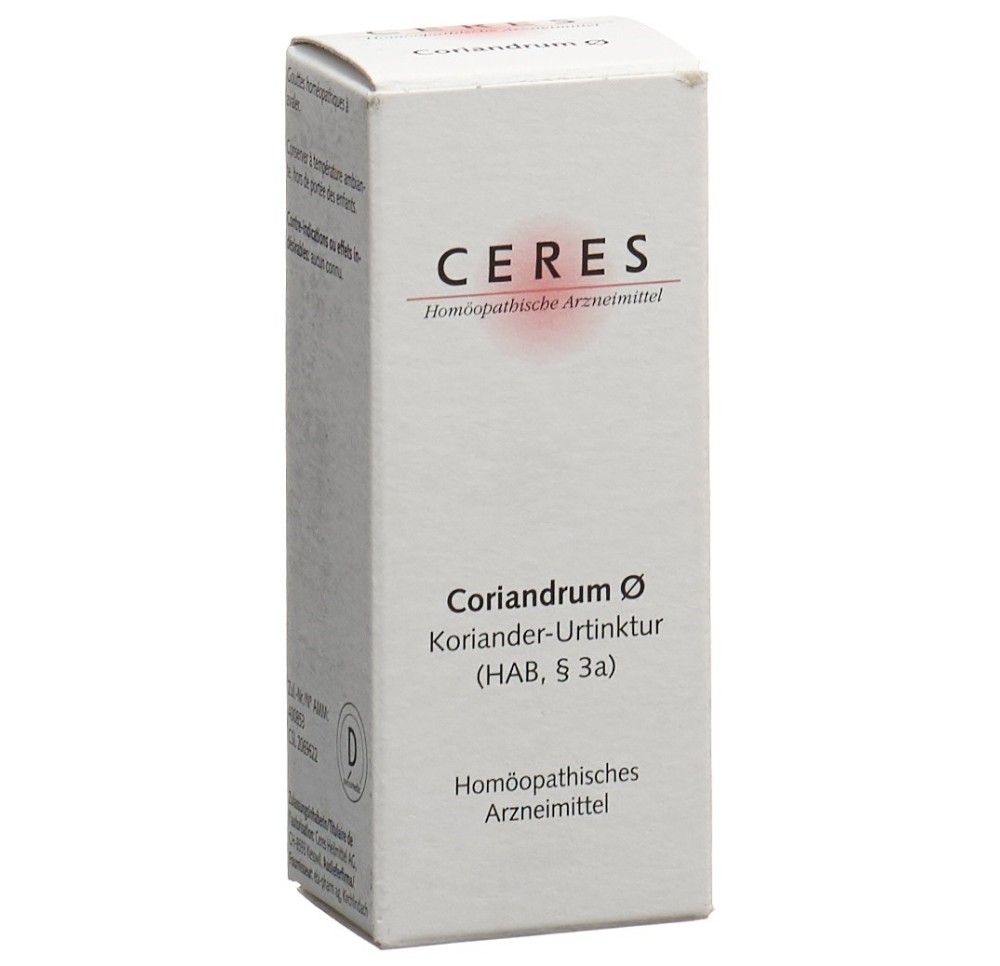 CERES coriandrum teint mère fl 20 ml