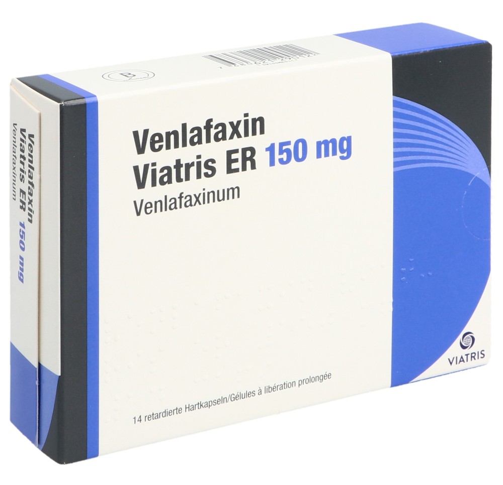 VENLAFAXIN Viatris ER caps ret 150 mg 14 pce