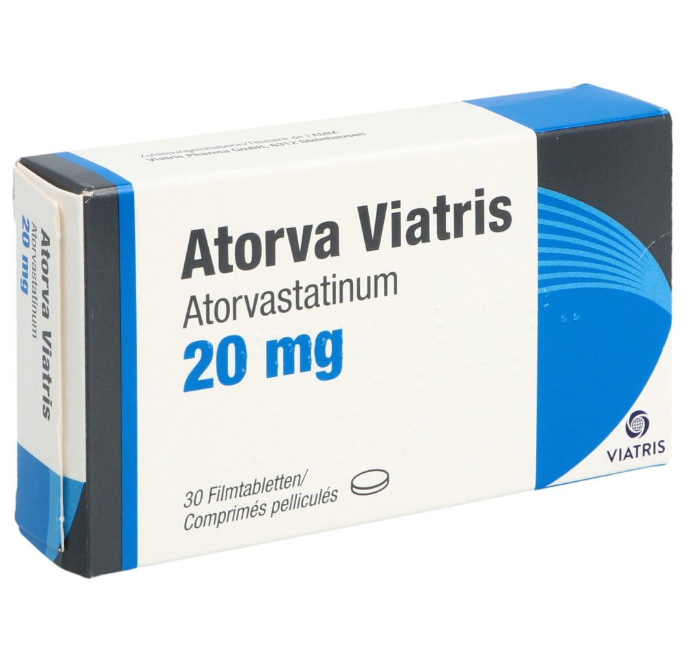 ATORVA Viatris cpr pell 20 mg 30 pce