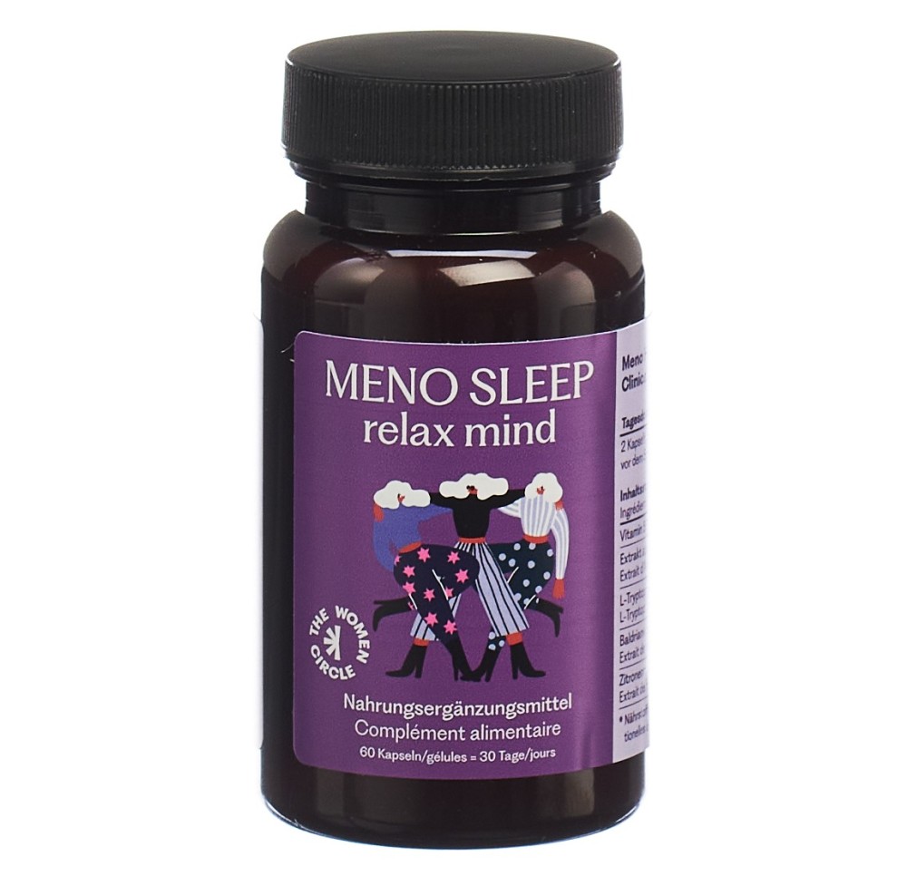THE WOMEN CIRCLE MENO SLEEP relax mind 60 pce
