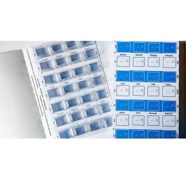 PHARMIS cartes blister Cube easy 250 pce