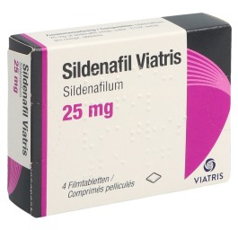 SILDENAFIL Viatris cpr pell 25 mg 4 pce