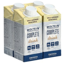 MOLTEIN Complete Drink vanille 4 tétra 200 ml