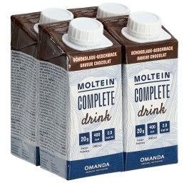MOLTEIN Complete Drink chocolat 4 tétra 200 ml