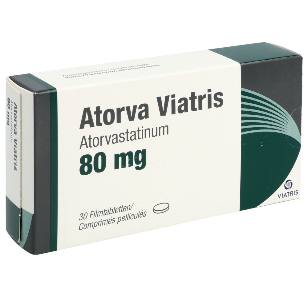 ATORVA Viatris cpr pell 80 mg 30 pce