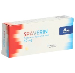 SPAVERIN cpr 80 mg 20 pce