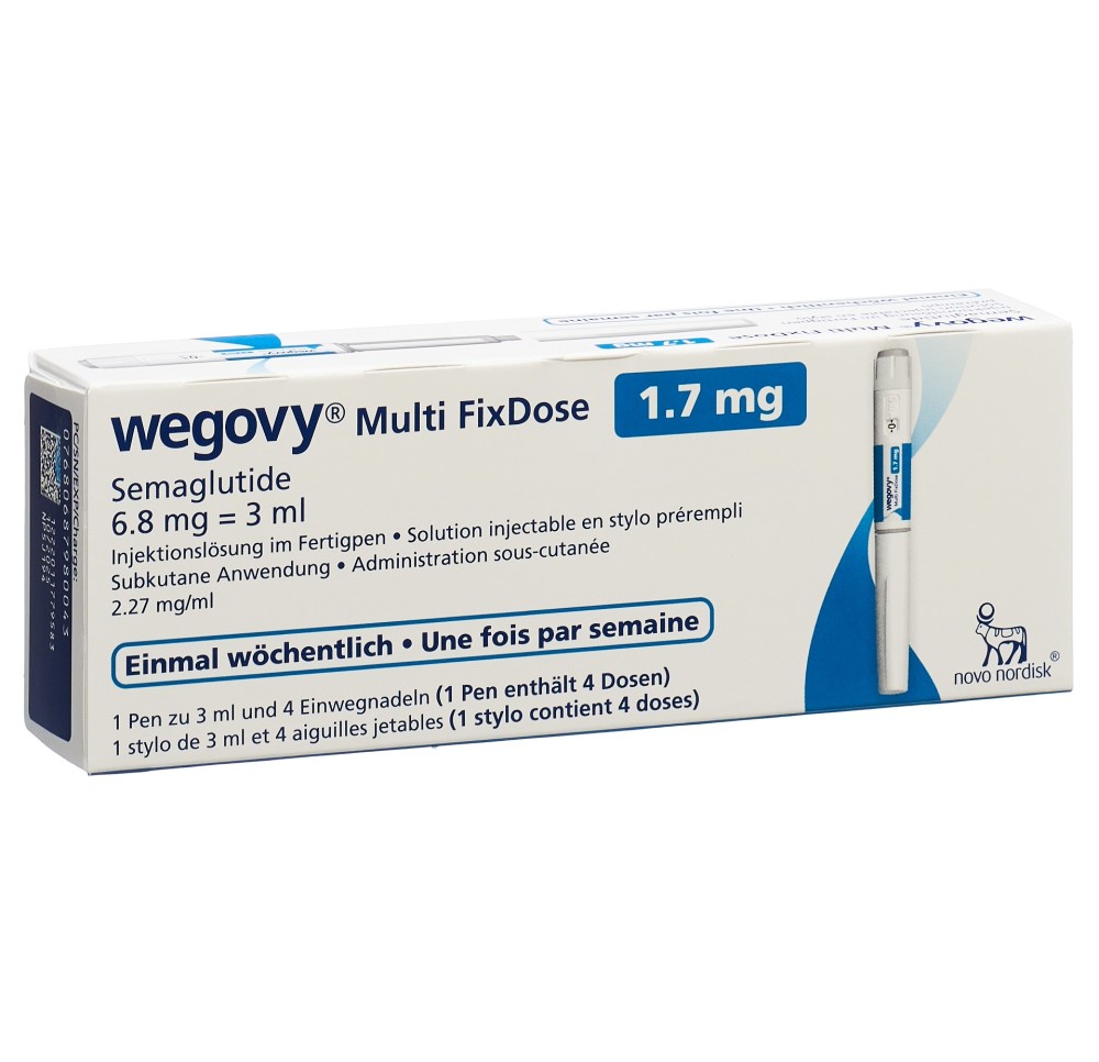 WEGOVY Multi FixDose sol inj 1.7 mg