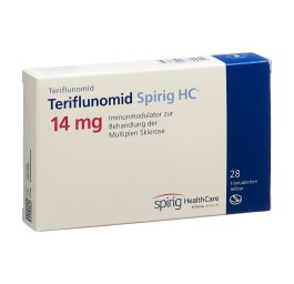 TERIFLUNOMIDE Spirig HC cpr pell 14 mg 28 pce