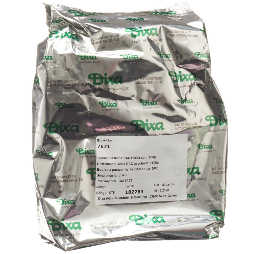 DIXA Bourse a pasteur herbe DAC coupé 500 g