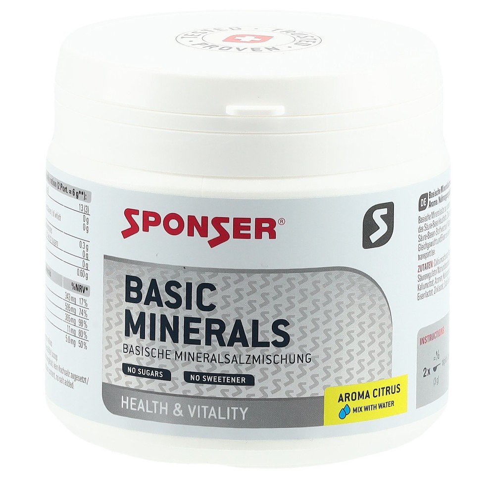 SPONSER Basic Minerals pdr citrus bte 400 g