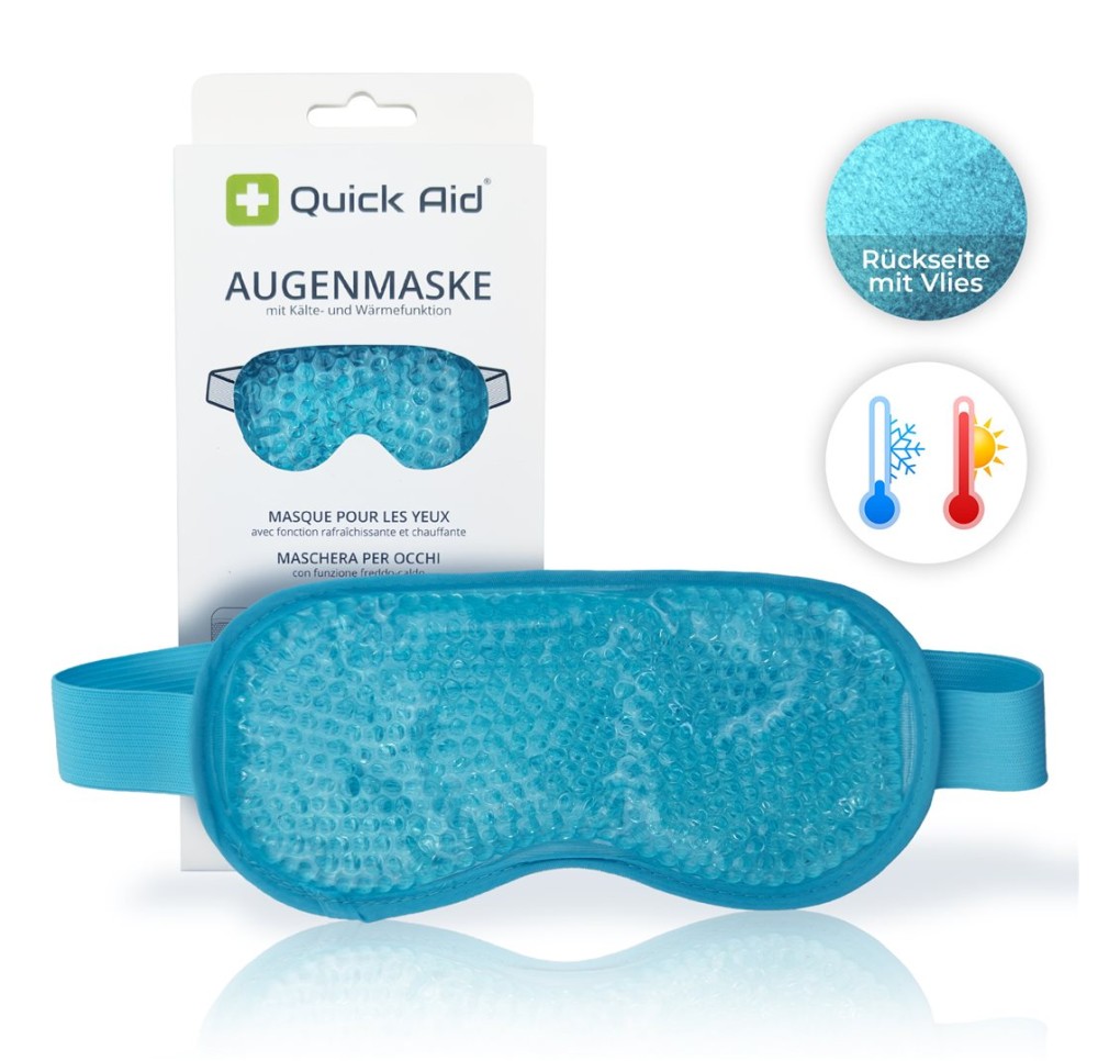 QUICK AID Masque yeux fonct rafraîch et chauffa