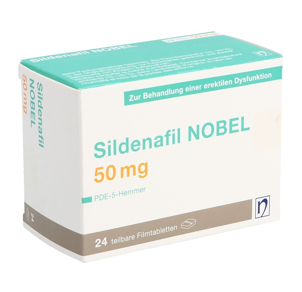SILDENAFIL NOBEL cpr pell 50 mg 24 pce