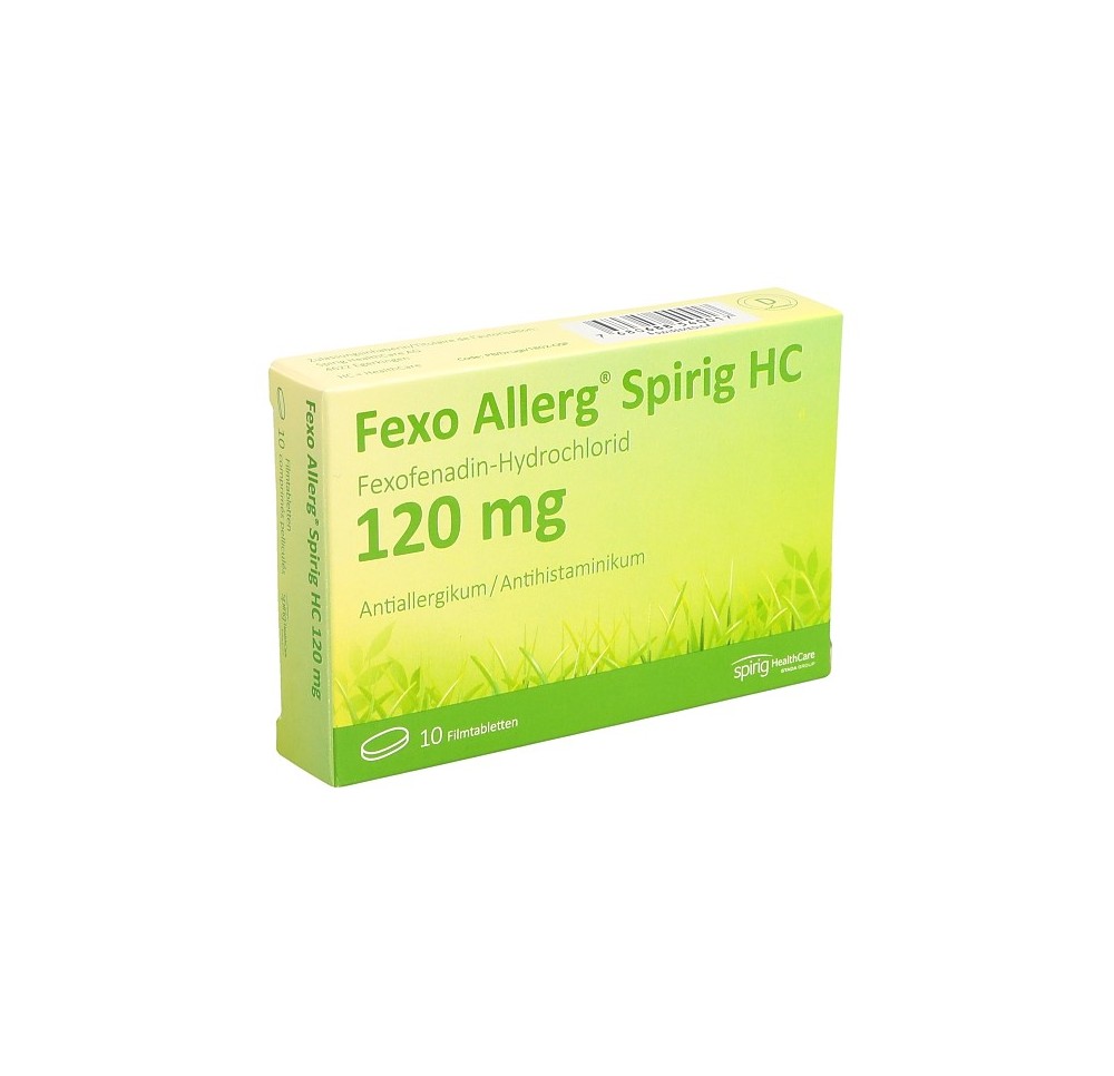 FEXO ALLERG Spirig HC cpr pell 120 mg 10 pce