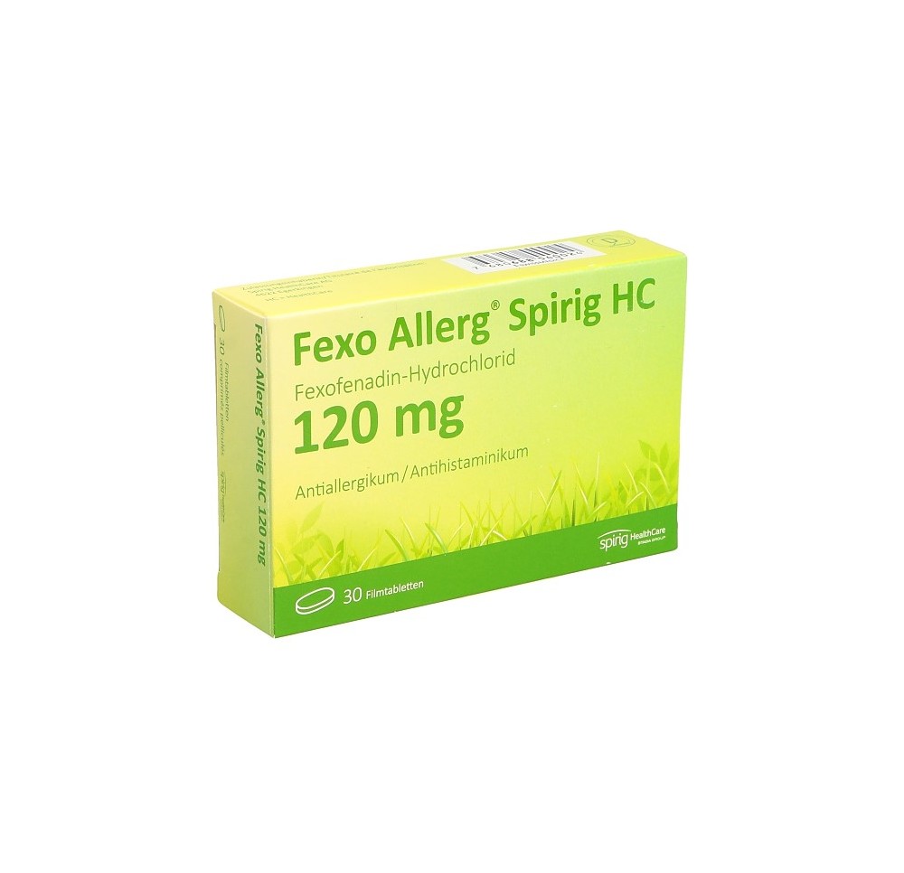 FEXO ALLERG Spirig HC cpr pell 120 mg 30 pce