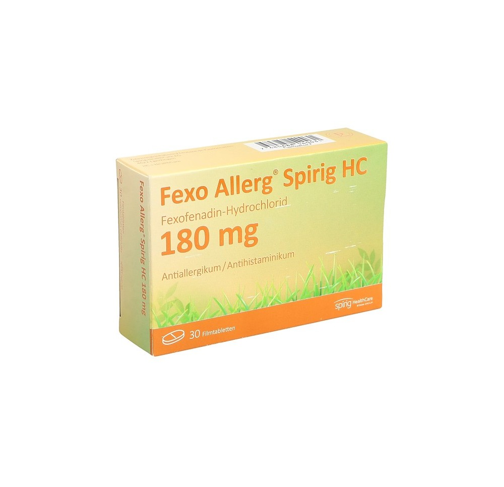 FEXO ALLERG Spirig HC cpr pell 180 mg 30 pce