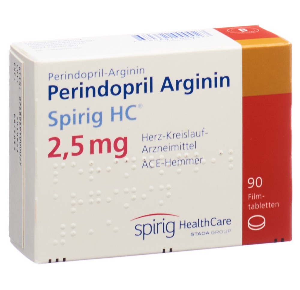 PERINDOPRIL ARGININE Spirig HC 2.5 mg 90 pce