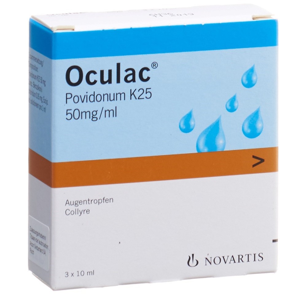 OCULAC gtt opht 3 fl 10 ml