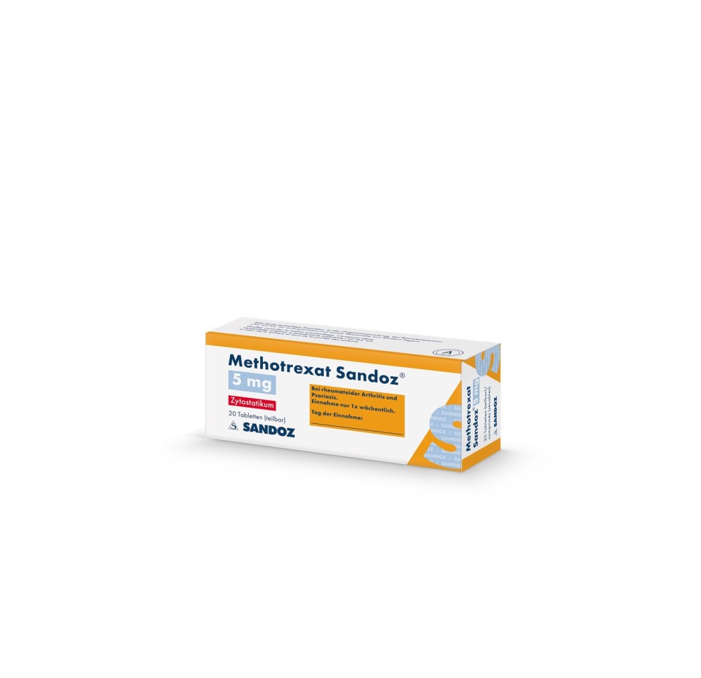 METHOTREXATE Sandoz cpr 5 mg 20 pce