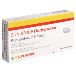 SUN STORE Flurbiprofen cpr sucer 8.75 mg 16 pce