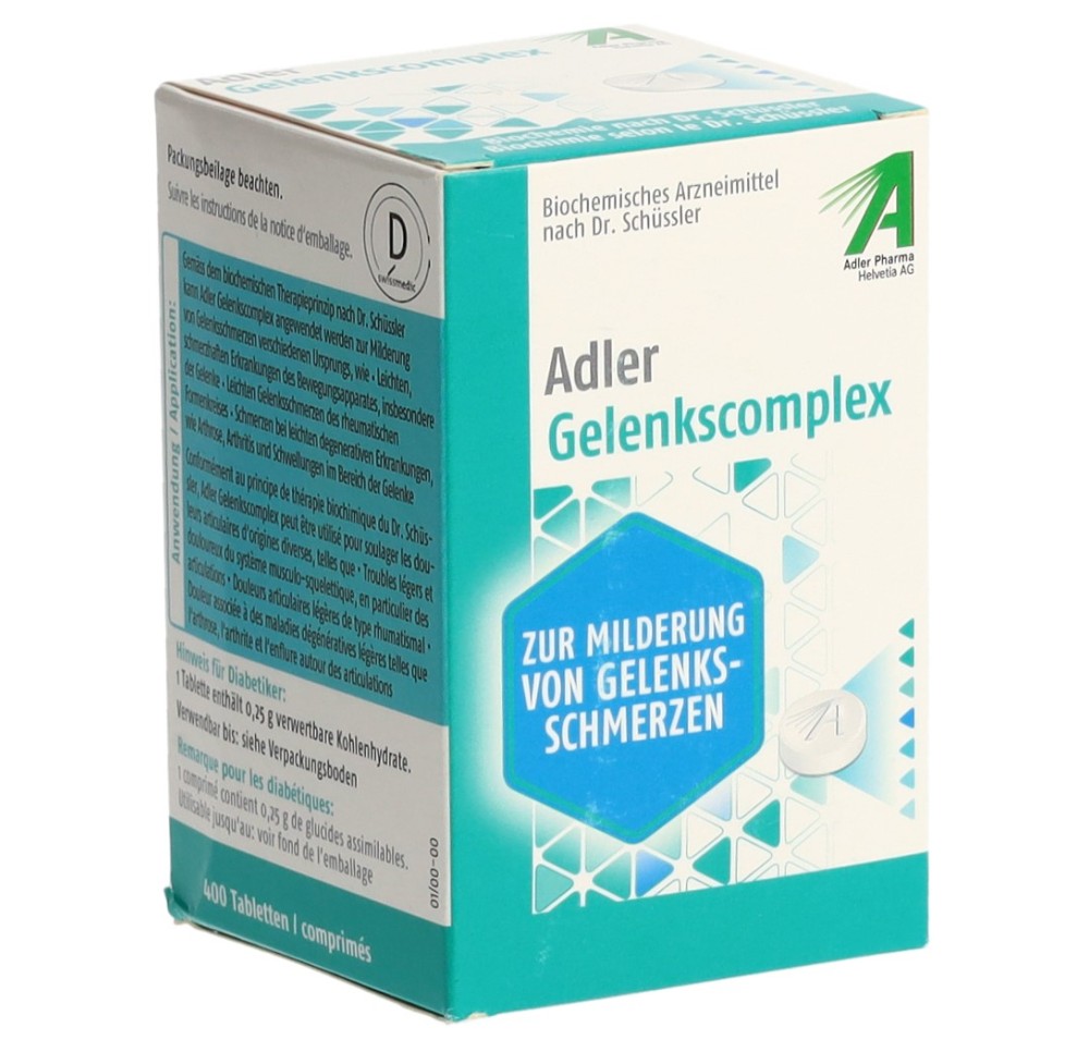 ADLER complexe articulaire cpr bte 400 pce
