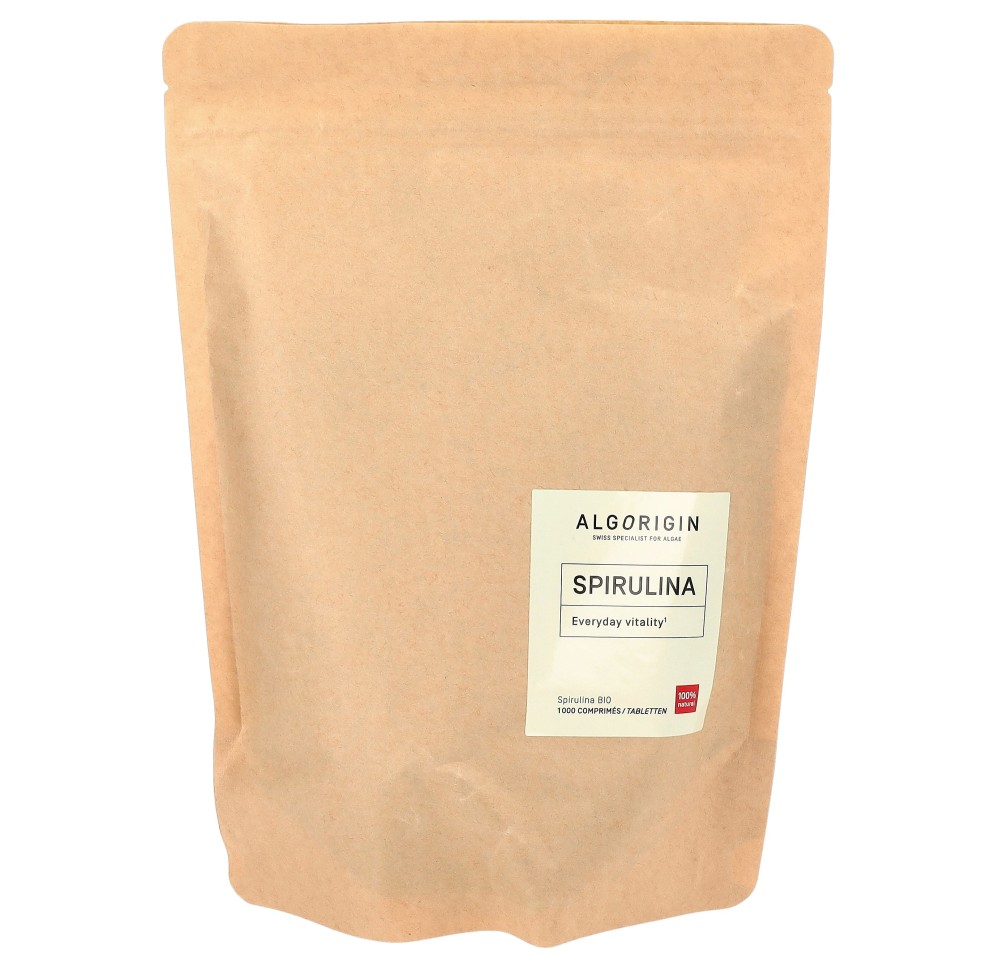 ALGORIGIN Spiruline cpr bio (n) sach 1000 pce