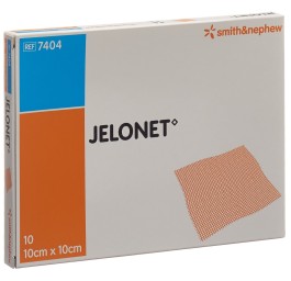 JELONET compr gaze paraffinée 10cmx10cm st 10 pce