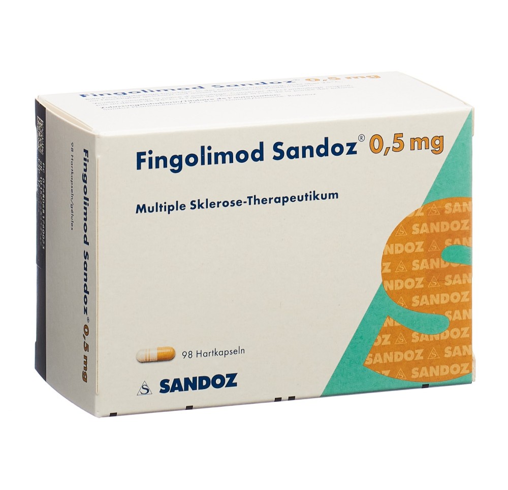 FINGOLIMOD Sandoz caps 0.5 mg 98 pce