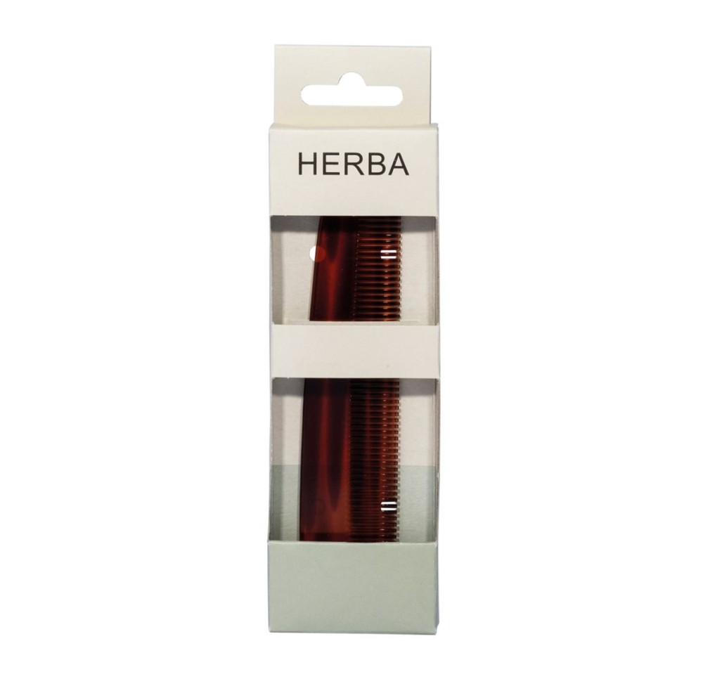 HERBA peigne de poche plastique