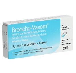 BRONCHO-VAXOM caps enf 10 pce