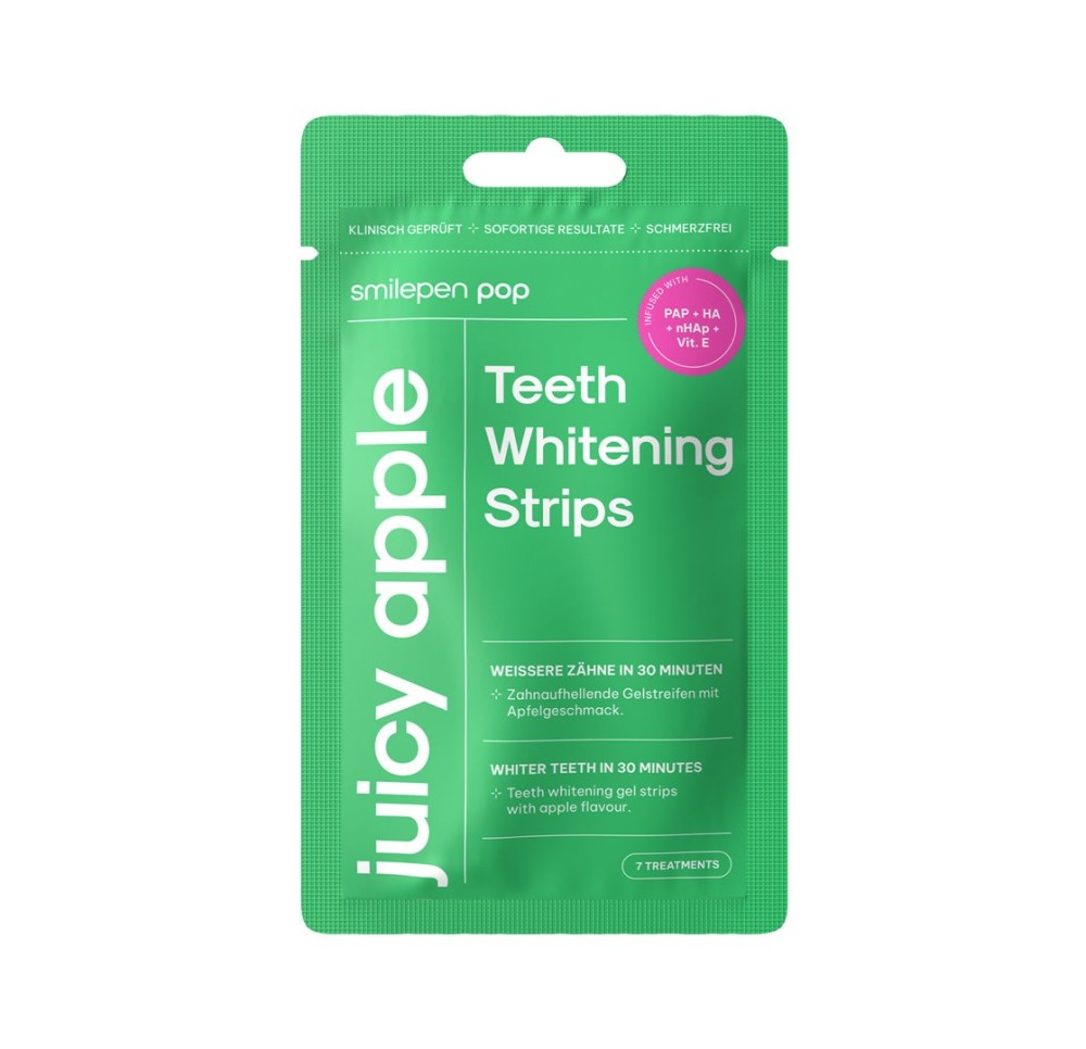 SMILEPEN Pop Teeth Whit Strips Juicy App 7 x 2 pce