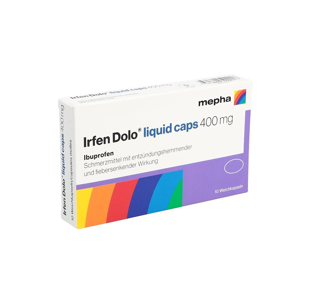 IRFEN Dolo liquid caps 400 mg 10 pce